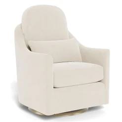 Nessa Rocking and Swivel Glider - Dune / Gold