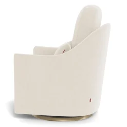 Nessa Rocking and Swivel Glider - Dune / Gold