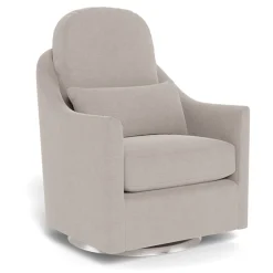 Nessa Rocking and Swivel Glider - Sand / Steel