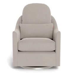 Nessa Rocking and Swivel Glider - Sand / Steel