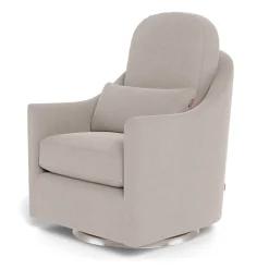 Nessa Rocking and Swivel Glider - Sand / Steel