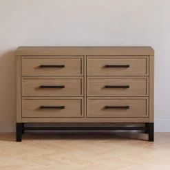 Newbern 6-Drawer Assembled Dresser - Driftwood