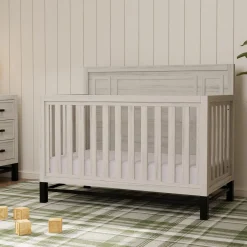 Newbern 4-in-1 Convertible Crib - White Driftwood