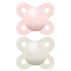 Newborn Anatomical Pacifier Matte (2) - Pink