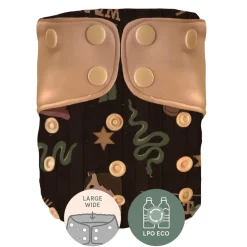 Newborn Washable Diaper - Cowboy