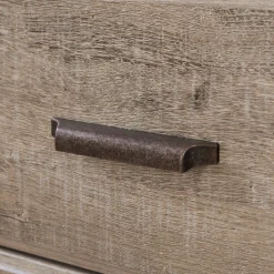 Nightstand Charging Station - Versa Weathered Oak