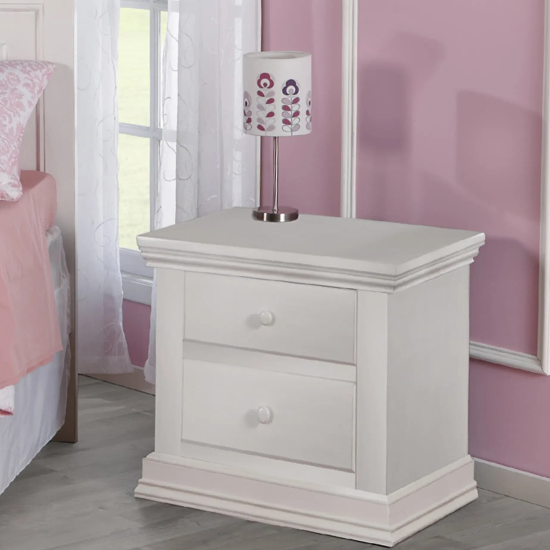 Nightstand Modena Vintage Whit