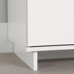 Nightstand with 2 Drawers - Cavalleri Pure White