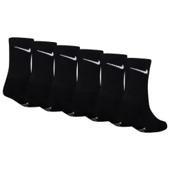 Nike Crew Socks (6) Sizes 7e-10e