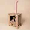Nordik Fireplace - Naturel/Pink