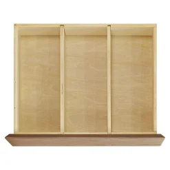 Novella 6-Drawer Dresser - Stained Ash / Ivory Finish