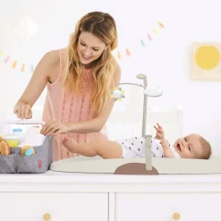 Nursery Style Wipe-Clean Changing Pad - Oat