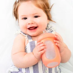 Nursh Silicone Bottle 8oz (3) - Metallic Colors