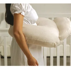 Nursing Pillows Muslin Coconut