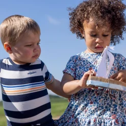 Ocean Striped Bodysuit 6-24m