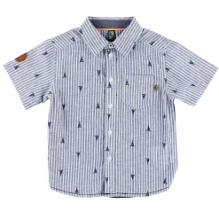 Ocean Striped Shirt 6-24m