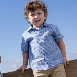 Ocean Striped Shirt 6-24m
