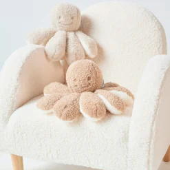 Octopus Cuddly Teddy - Caramel