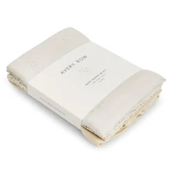 Organic Baby Muslin Blanket Set of 3 - Wild Chamomile