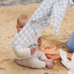 Organic Baby Muslin Blanket Set of 3 - Coastline