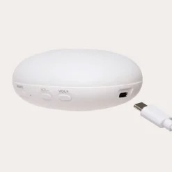 Organic Humming Friend With Night Lamp 2.0 Moonie- Rose Bunny