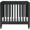 Origami Mini Crib - Black Finish
