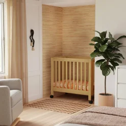 Origami Mini Crib - Honey