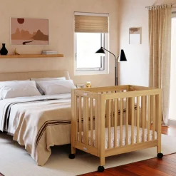 Origami Mini Crib - Honey