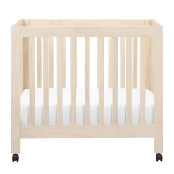 Origami Mini Crib - Washed Natural