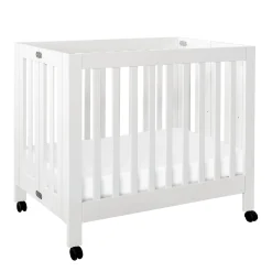 Origami Mini Crib - White Finish