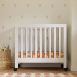 Origami Mini Crib - White Finish
