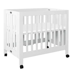 Origami Mini Crib - White Finish
