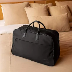 Oslo- Recycled Nylon Black Bag