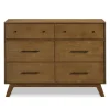 Otto 6-Drawer Dresser - Walnut