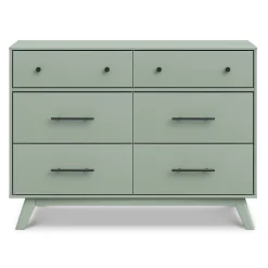 Otto 6-Drawer Dresser- Sage