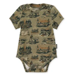 Outdoor Aop Bodysuit 3-24m
