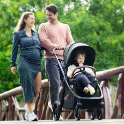 Oxford Stroller - Essential Black