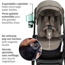 Oxford Stroller - Twillic Truffle