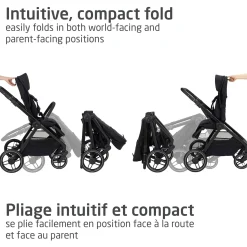 Oxford Stroller - Twillic Black