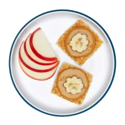 OXO Tot Stick and Stray Suction Plate - Navy