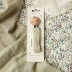 Pacifer Holder Corduroy - Willow
