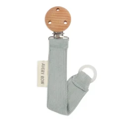 Pacifer Holder Corduroy - Blue