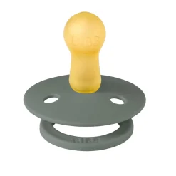 Pacifier Bibs (2) 0-6m - Vanilla/Pine (Size 1)