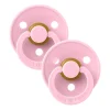 Pacifier Bibs 0-6m (2) - Pink (Size 1)