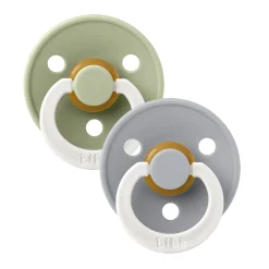 Pacifier Bibs 6-18m (2) - Glow Sage (Size 2)