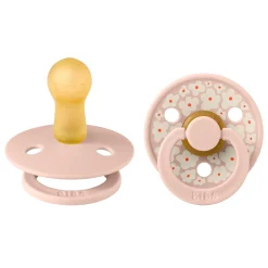 Pacifier Bibs 0-6m (2) - Studio Jasmine Blush Mix (Size 1)