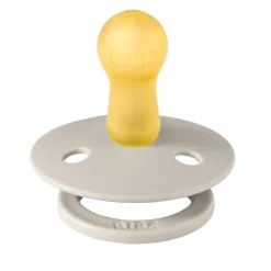 Pacifier Bibs 0-6m Set of 2 - Block Sand Mix (Size 1)