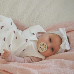 Pacifier Bibs0-6M (2) - Bow (Size 1 )