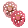Pacifier Boheme (2) 0-6m - Dusty Pink/Coral (Size 1)