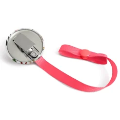 Pacifier Clip - Pink Deer